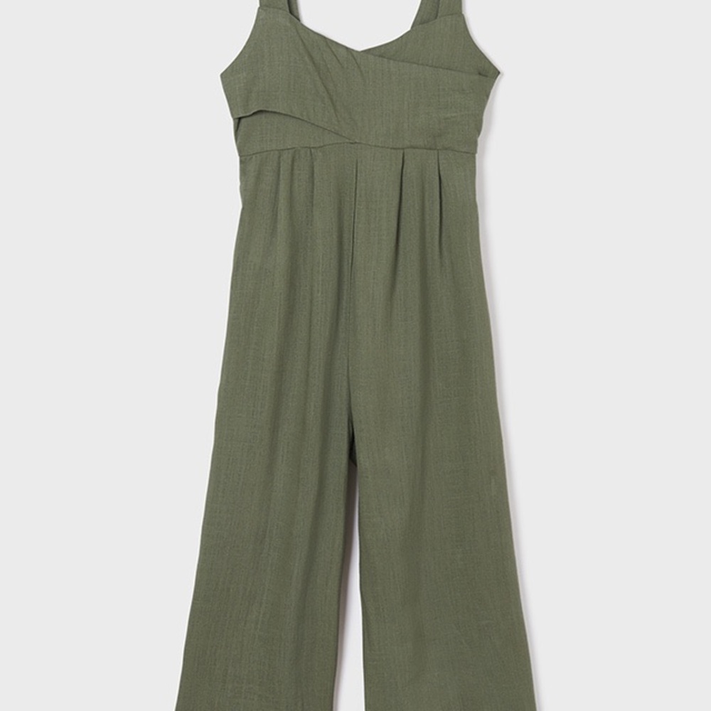 Size 10 Girls Mayoral Olive Green Jumpsuit for Kids